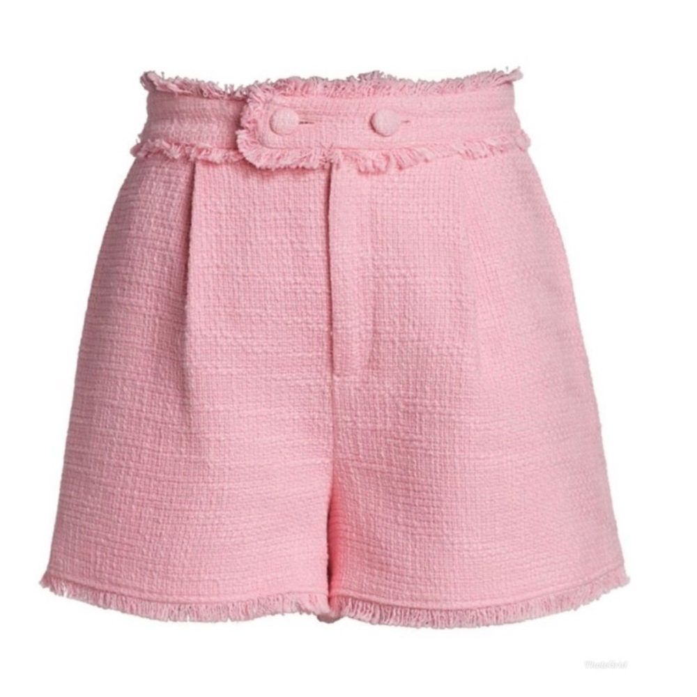 Cinq à Sept High Waist Pink Shorts (L)